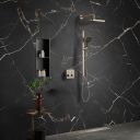 Flint Champagne Gold Double Outlet Concealed Valve Shower Pack