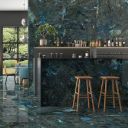 Gemstone Blue Super Polished Porcelain Tile 1200x600mm