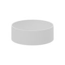 Macey Matt White Stone Countertop Basin