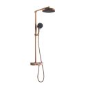 Manisa Brushed Bronze Thermostatic Shower Pack
