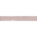 Capri Pink Gloss Ceramic Brick Tile - 400x50mm