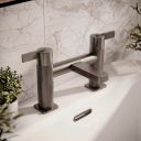 Thane Gunmetal Bath Filler Tap roomset