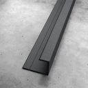 Nuova Anthracite Shower Wall Panel End Cap 11.5mm