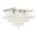 Wilson Chrome Square Chandelier Light