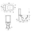 Evane Close Coupled Toilet Spec