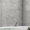 Lancer Decor Hidraulico Pattern Matt Ceramic Tile 300x900mm