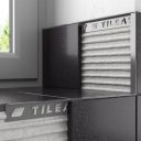 Tileasy Square 12mm Cement Effect Tile Trim