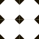 Chesterton Victorian Chequered Ceramic Tile 450x450mm