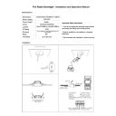 Vega IP65 Fire-Rated Fixed LED Downlight Installation and Operation Manual
