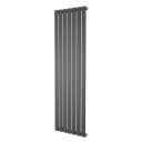 Perth Grey Single Vertical Flat Panel Radiator 1600x475mm