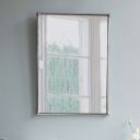 Burlington Rectangular Chrome Framed Traditional Bathroom Mirror A11CHR