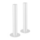White Radiator Pipe Sleeve Kit 130mm