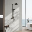 Manisa Brushed Nickel Thermostatic Shower Pack
