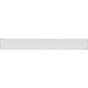 Capri White Gloss Ceramic Brick Tile - 400x50mm