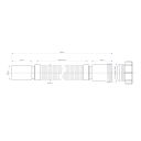 McAlpine 1¼" Heavy Duty Flexible Connector - FLEXCON1