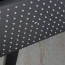 Baylin Gunmetal Square Shower Head