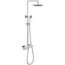 Noir Chrome Thermostatic Shower Pack