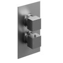 Zena Gunmetal Single Outlet Square Concealed Valve