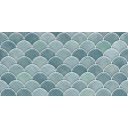 Atlantis Turquoise Gloss Decor Ceramic Tile 600x300mm