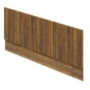 Wish Ribbed Front Bath Panel in Walnut