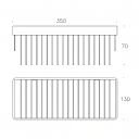 Chrome Wire Basket Large