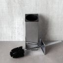 Quad Chrome Toilet Brush
