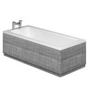 Grey Ash Front Bath Panel 1800mm