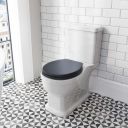 Seattle Traditional Rimless Close Coupled Toilet