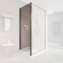 Fabio Gunmetal Shower Side Panel