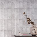 Lugano Grey Ceramic Brick Tile 100x300mm