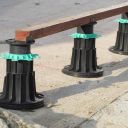 Jouplast Outdoor Tile Pedestal 60mm Extenders Pack of 8