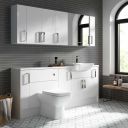 Surrey Fitted Furniture Laminated White Andromena Worktop 3000mm