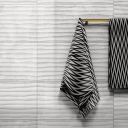 Clearance Tiles Virtue White Wave Feature Ceramic Tile 330x1000mm