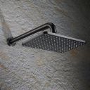Baylin Gunmetal Square Shower Head