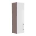 Surrey White Gloss Single Door Fitted Furniture Cabinet 200mm