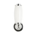 Burlington Round Light with Chrome Base & Opal Glass Tube Shade