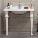Alaric Console Basin with Ceramic Legs