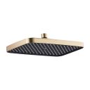 Flint Champagne Gold Square Shower Head
