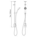 Aqualisa Zorin Smart Digital Shower Exposed with Adjustable Head Gravity Pumped
