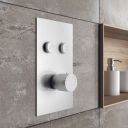 Concord Double Outlet Round Touch Control Concealed Shower Valve