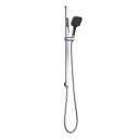 Flint Chrome Square Shower Slide Rail Kit