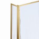 Amien Brushed Gold Shower Screen Corner Post