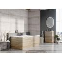 Erin Light Oak Front Bath Panel 1800mm