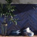 Sapporo Marine Gloss Ceramic Brick Tile 250x50mm