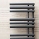 Rayner Grey Designer Heated Towel Rail 1750x500mm