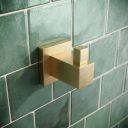 Quad Brushed Gold Robe Hook