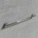 Cubic Chrome Single Towel Bar 600mm