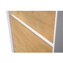 Snowdon White and Oak WC Unit
