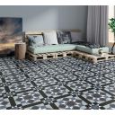 Vincent Azul Matt Ceramic Tile 450x450mm