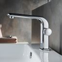 Side profile of the Manisa Chrome Basin Mono Tap